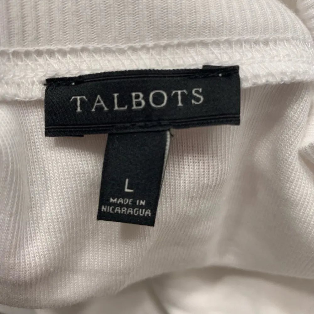 Talbots long sleeve shirt with kangaroo pouch - Image 4