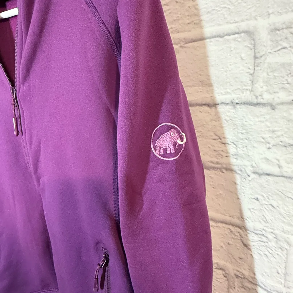 Mammoth Aconcagua Hooded Jacket, Small Purple - Image 3