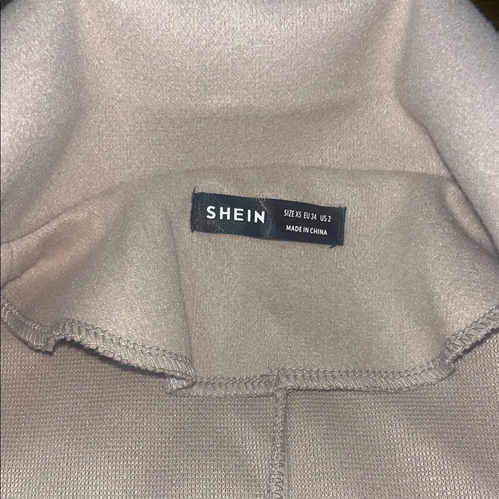 SHEIN Cream Long Coat - Image 4