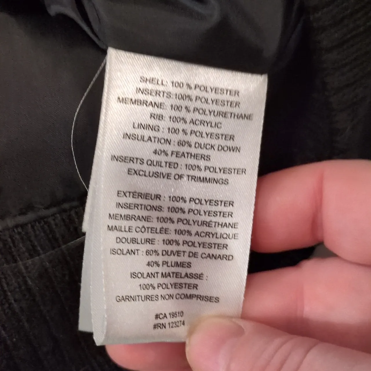 Lole Duck Down Blend Black Puffer Vest Size XL - Image 7