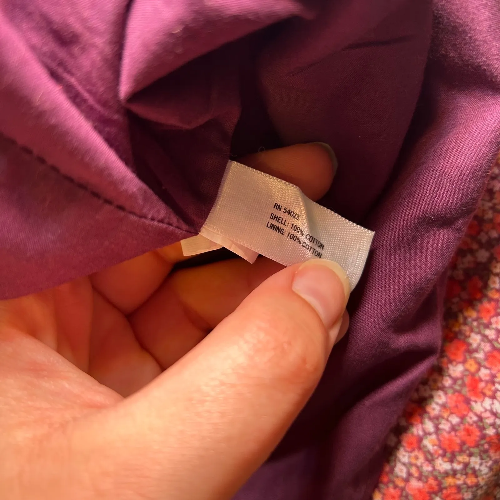 Gap Red pink ditzy floral mini skirt women's 10‎ cottage girly prairie  summer - Image 6