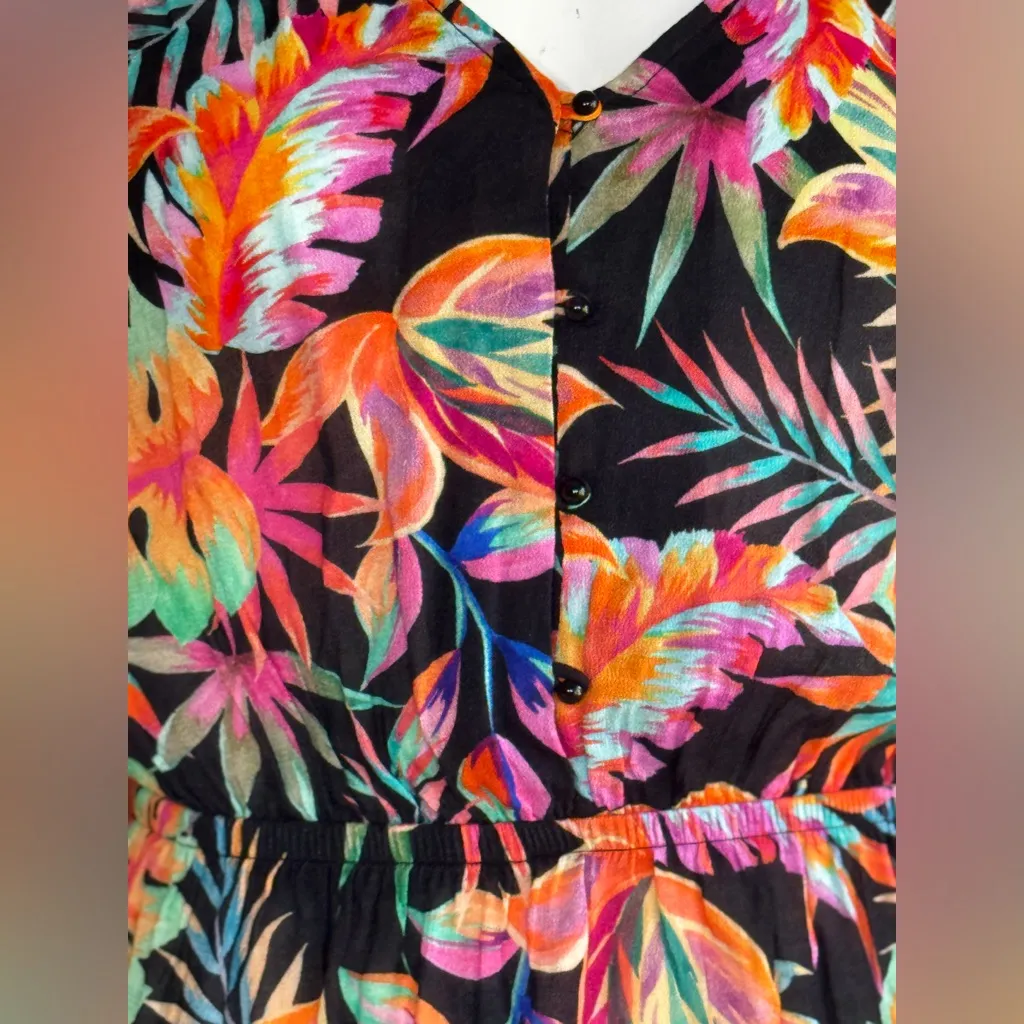 La Blanca Multicolor Tropical Swim Cover-Up - Image 10