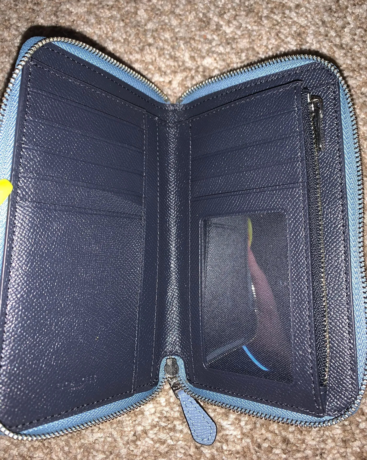 Coach blue  wallet - Image 3