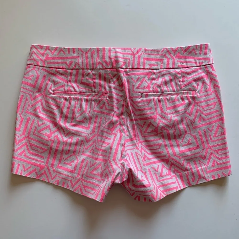 J.Crew  Pink Tiki Cargo Shorts - Image 8