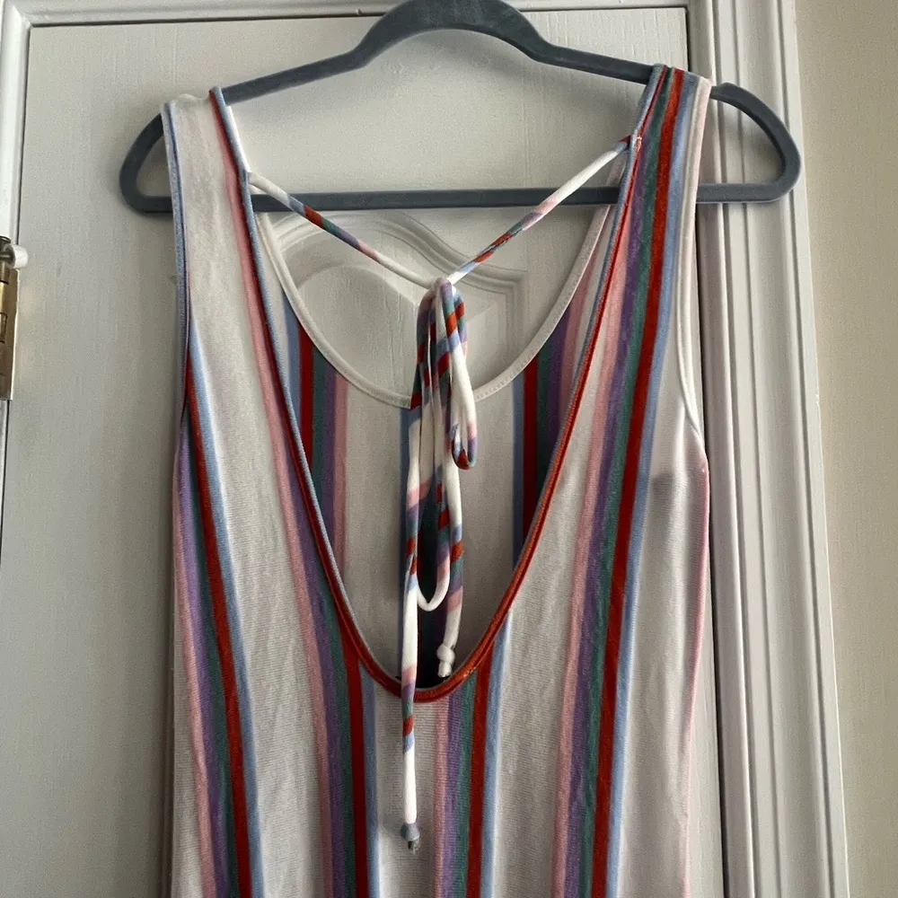 Striped Blue Blush bodycon sundress - Image 3