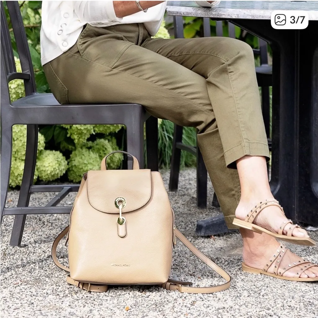 Kut From‎ The Kloth Reese Ankle Straight Leg Utility Pants Olive Green Size 0 - Image 2