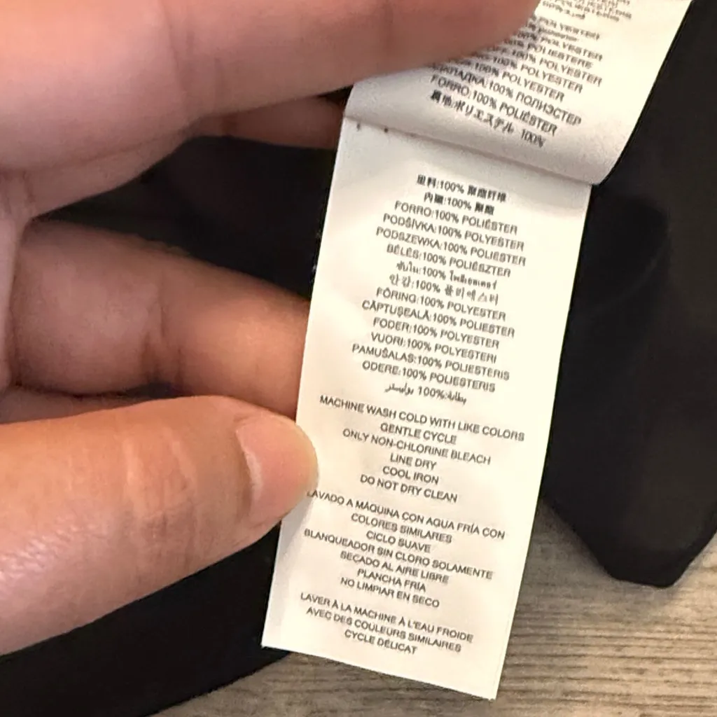 Michael Kors Black Leopard Print Short Sleeve Top size M - Image 9