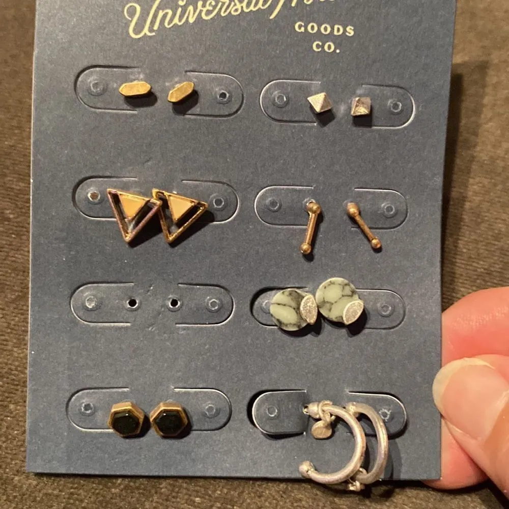 Women’s Universal Thread Necklace & Earrings Bundle One Size NWT - Image 7