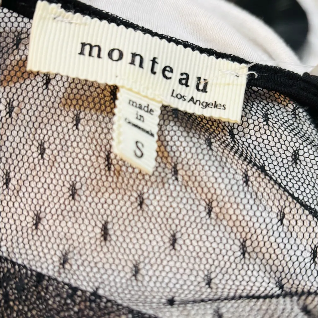 Monteau Los Angeles Black Fit & Flare Dress - Image 6