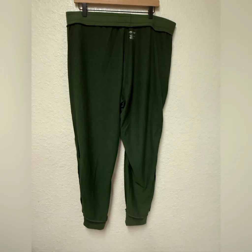 NWT Nine West Active  *small flaw* Olive Green Joggers Size 2X - Image 16