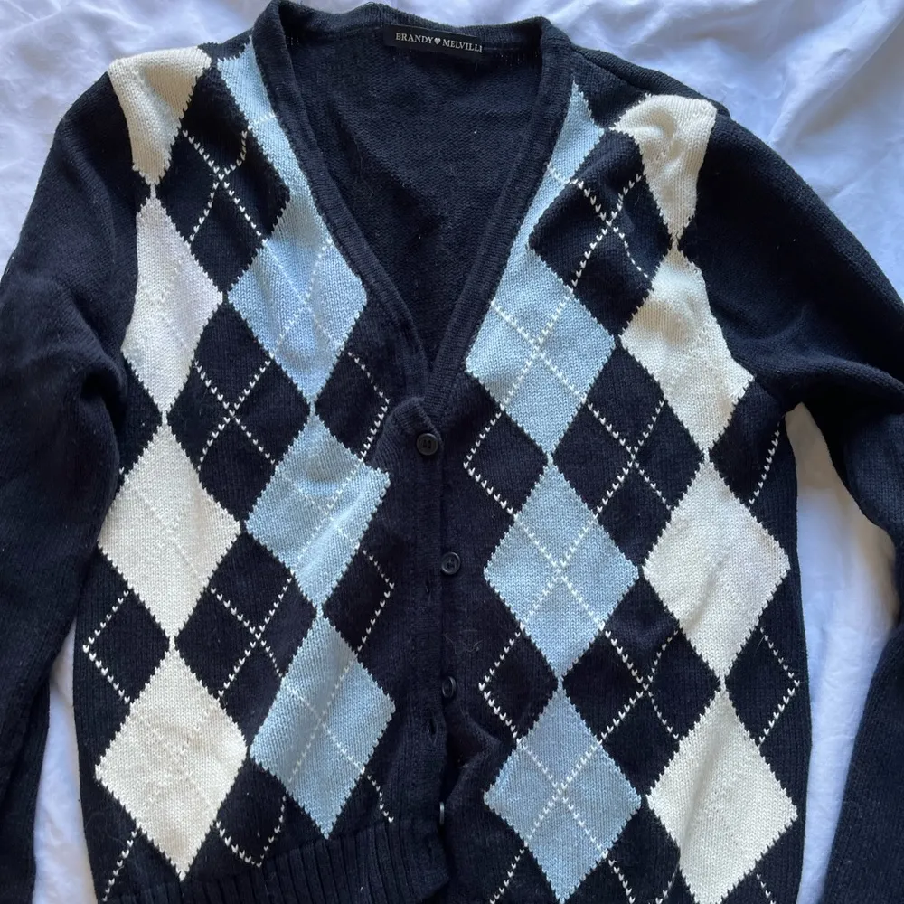 Blue prep cardigan - Image 3