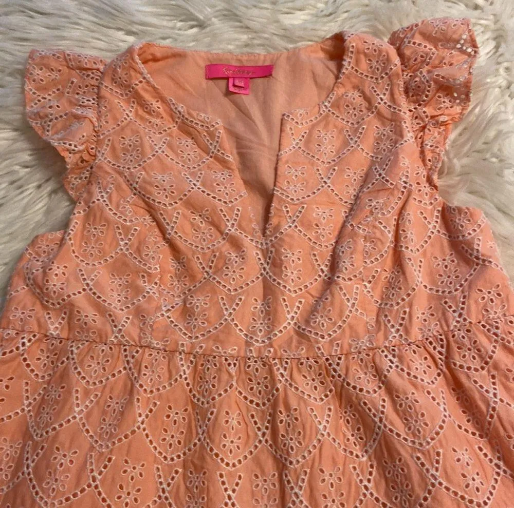 Lilly Pulitzer Shirt size 00 excellent condition length 24” bust 28” - Image 12