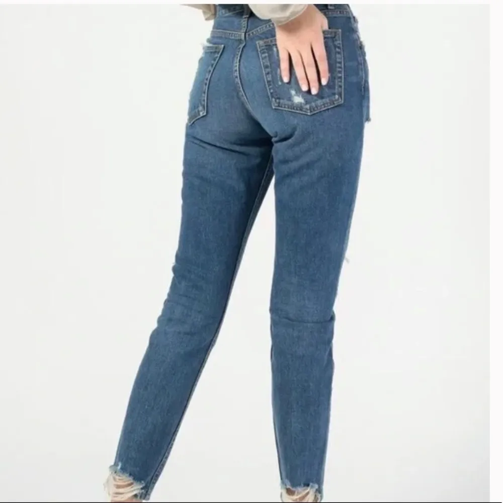 BOYISH The Billy High Rise Skinny Distressed Jeans In Mame - Image 4