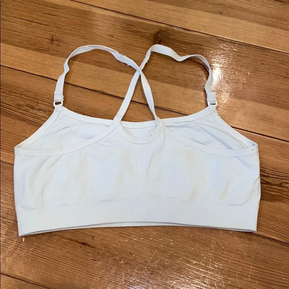 Champion Medium Support White Sports Bra - Image 2