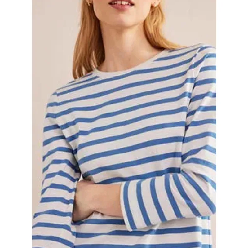 Boden Quarter Sleeve Striped Mini T - Image 2