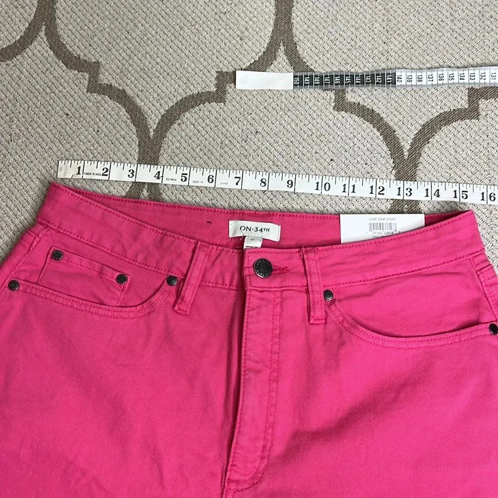 On 34th high rise pink 5.5” inseam High - Image 11