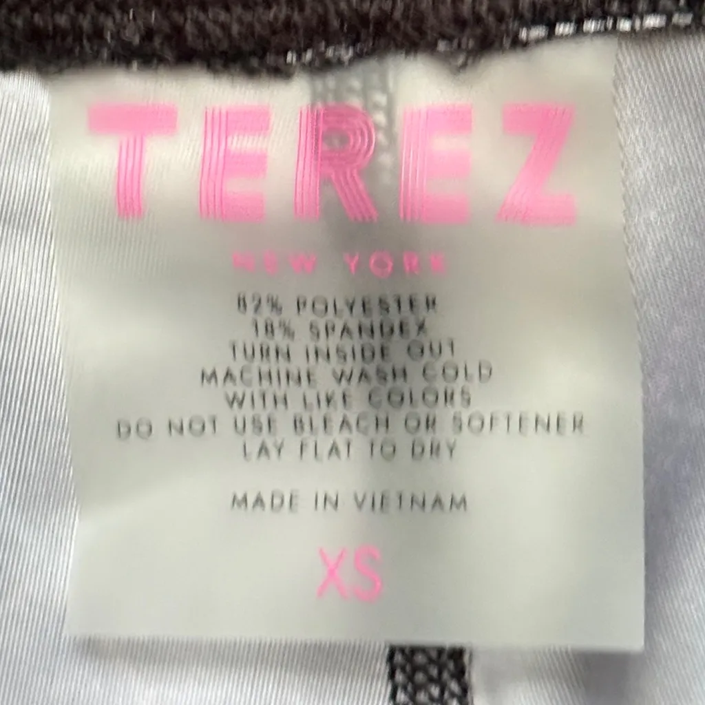 Terez Rainbow Seeing Sound Super High Waist Athletic Leggings XS Colorful Unique - Image 5