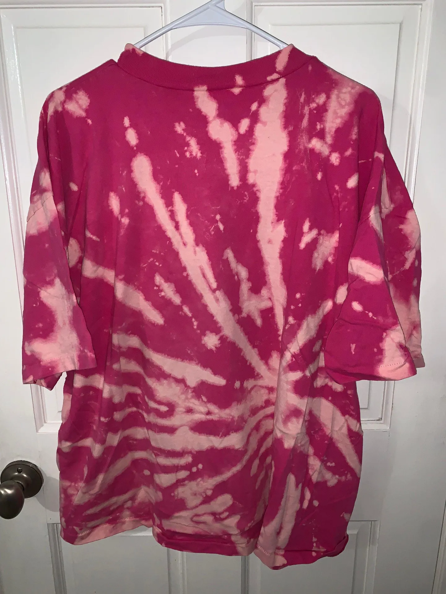 Jamaica Oversized Tee Shirt Pink Size XL - Image 2