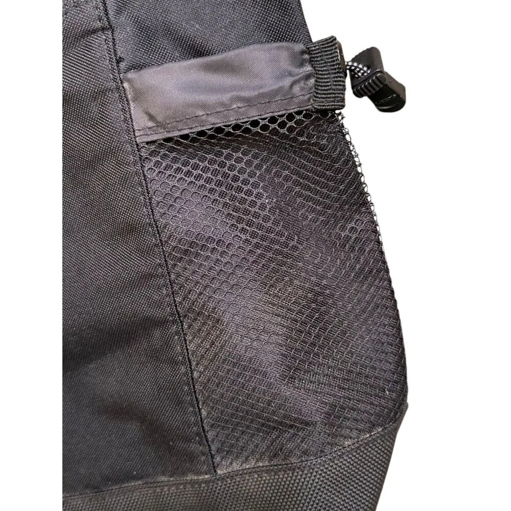 SCAD Tote Bag Savannah College Art Design Black Top Zip Logo Water Bottl… - Image 8