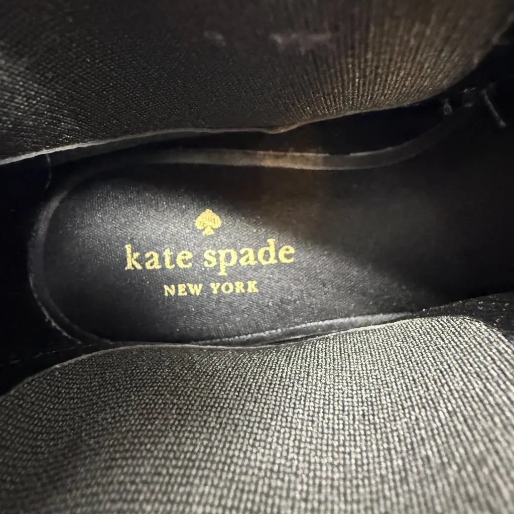 Kate Spade New York Sedgewick Chelsea Rain Booties Womens 6/7 Black Outdoor NWOB - Image 14