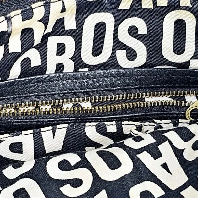 Marc Jacobs hobo shoulder bag totally turn lock Teri handbag black pebble leathe - Image 7