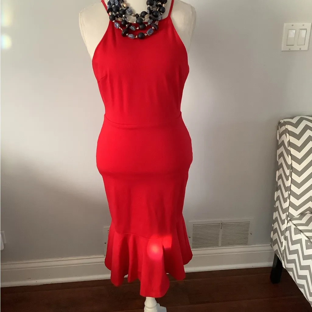 Dressy date night ready dress ❤️❤️❤️ Red Size M - Image 12