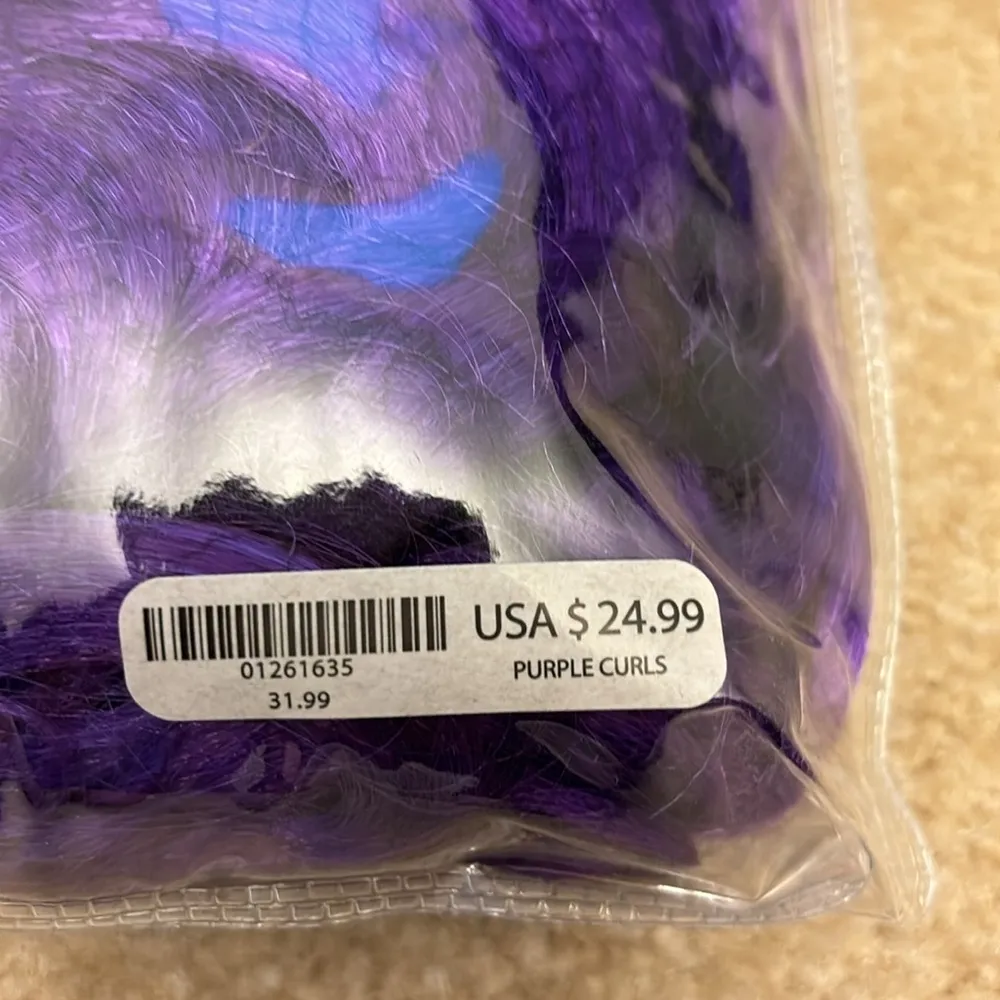 Spirit Fashion Curls Medium/Long Length Wig For Halloween - Image 3