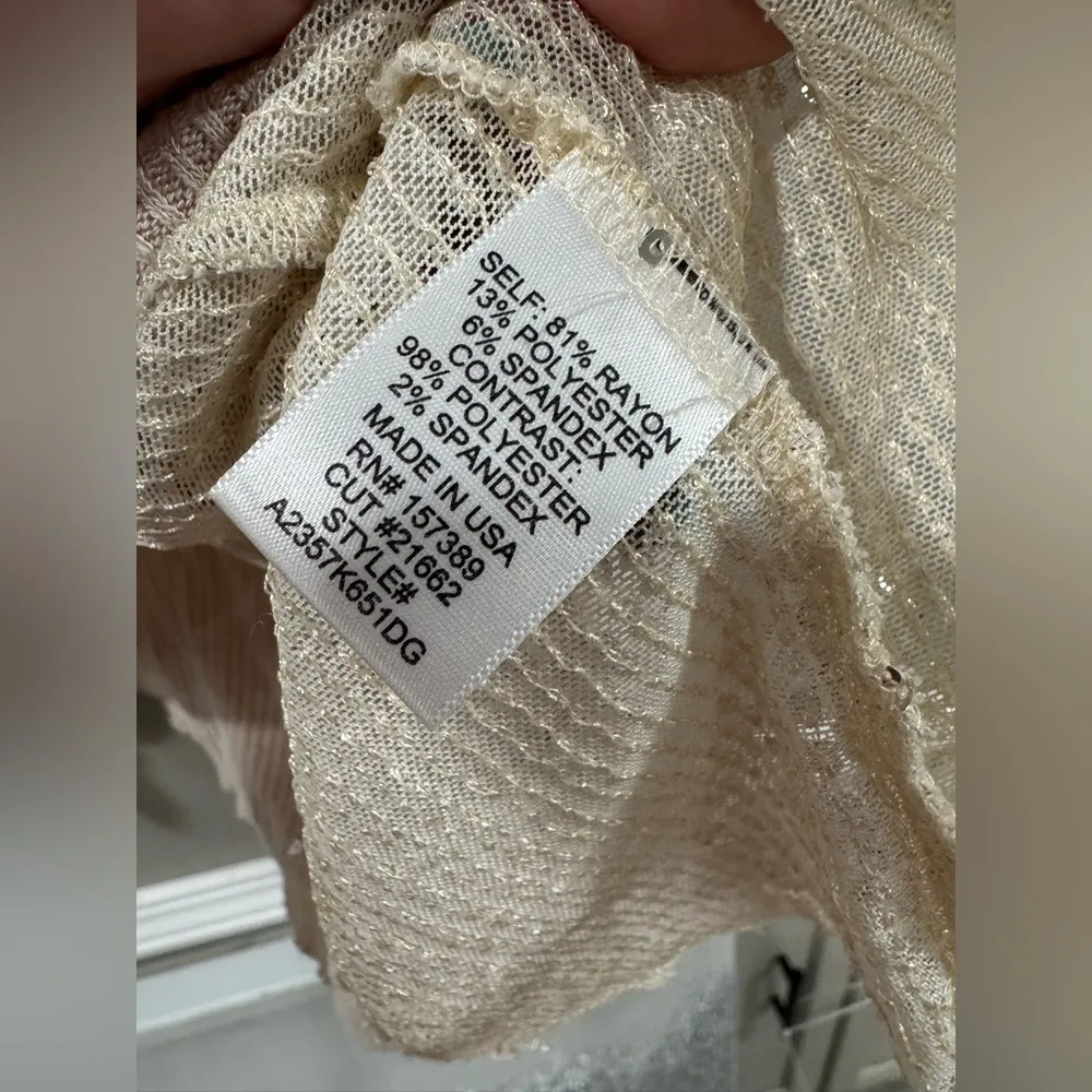 Dry Goods High Low Glitter Top - Image 4