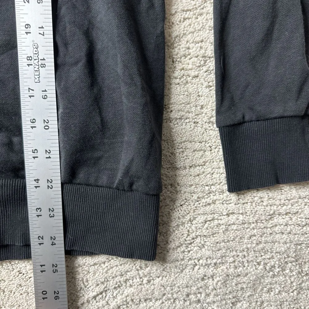 Gymshark  Size Medium Black Full Zip Hoodie Sweatshirt Athletic - Image 4