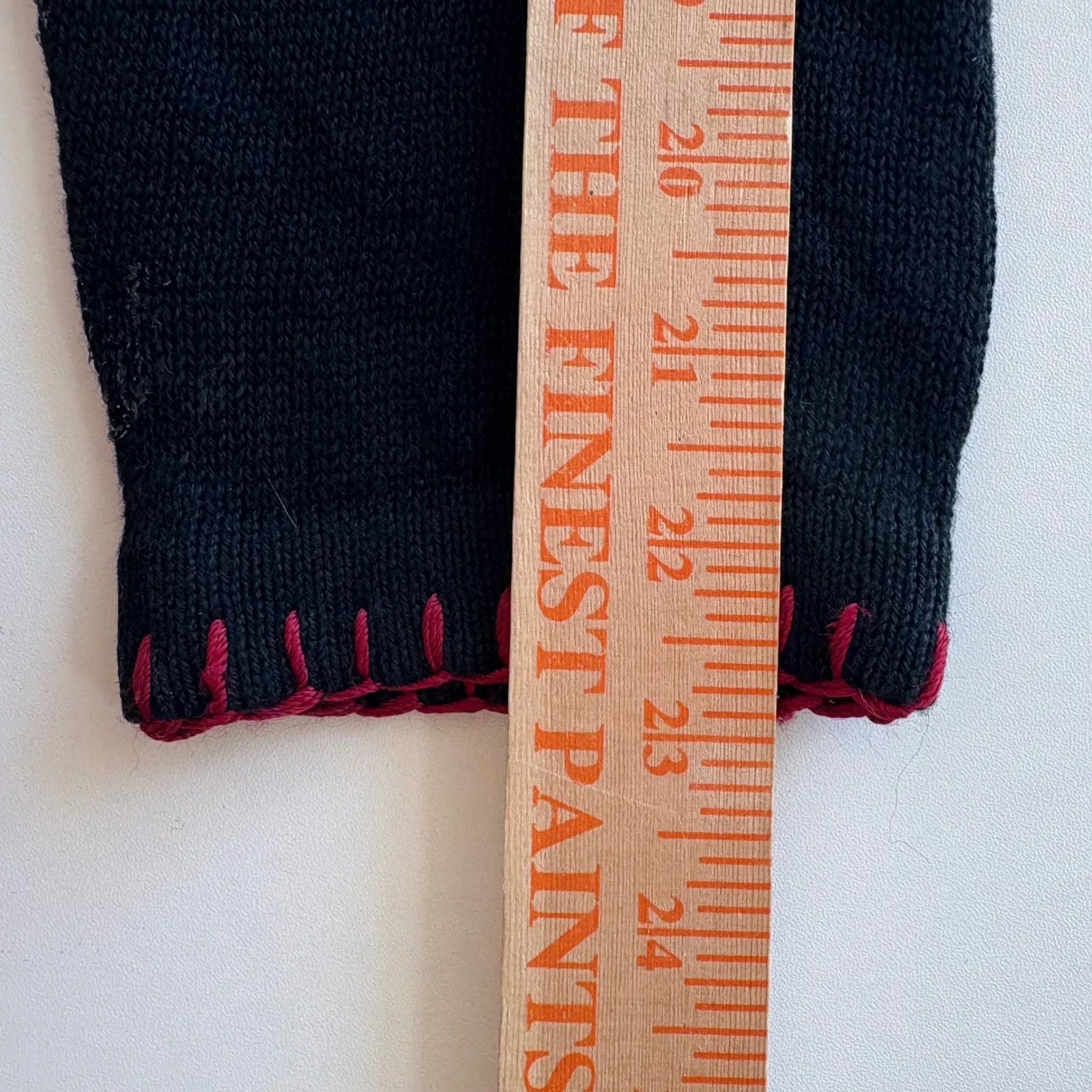 BD Design Vintage Holiday Christmas Snowman Cardigan Sweater Medium Black - Image 4