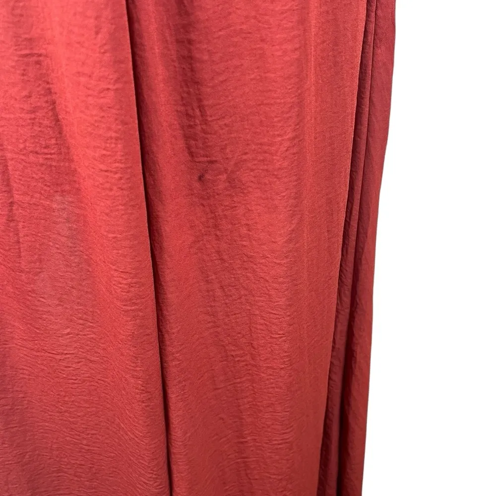 H&M Maxi Dress Gold Metal Chain Neckline - Image 12