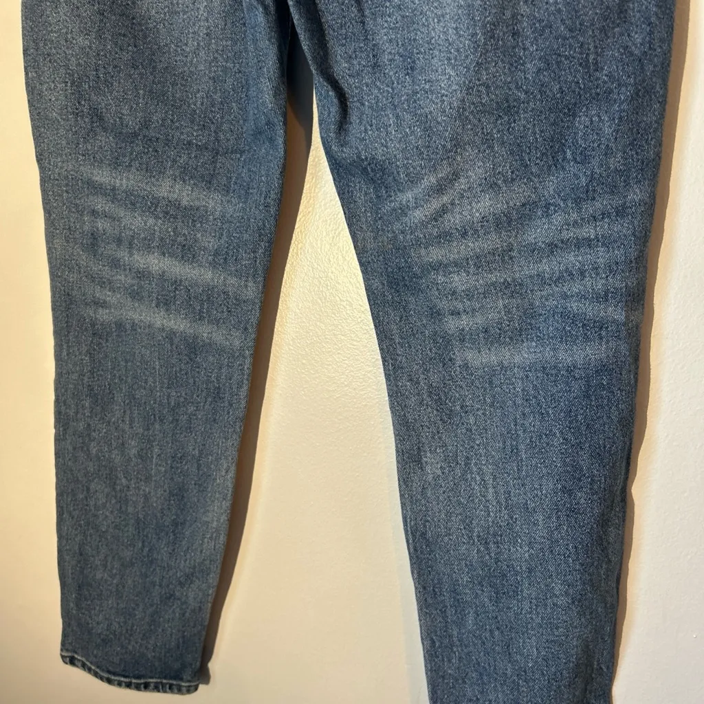 Anthropologie Unpublished Blue Ankle Cropped‎ Distressed Jeans - Image 7