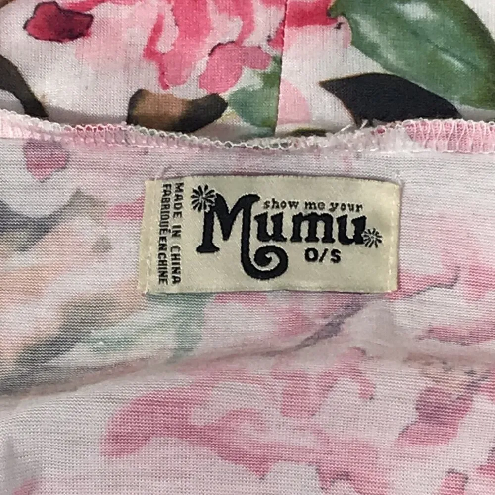 SHOW ME YOUR MUMU Floral Belted Robe NWOT - Image 5