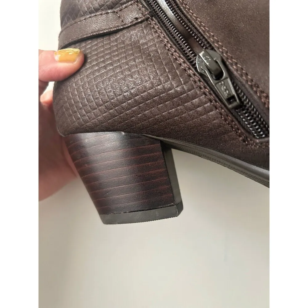 ankle boots, Rylen, Dark Brown 8.5M - Image 7