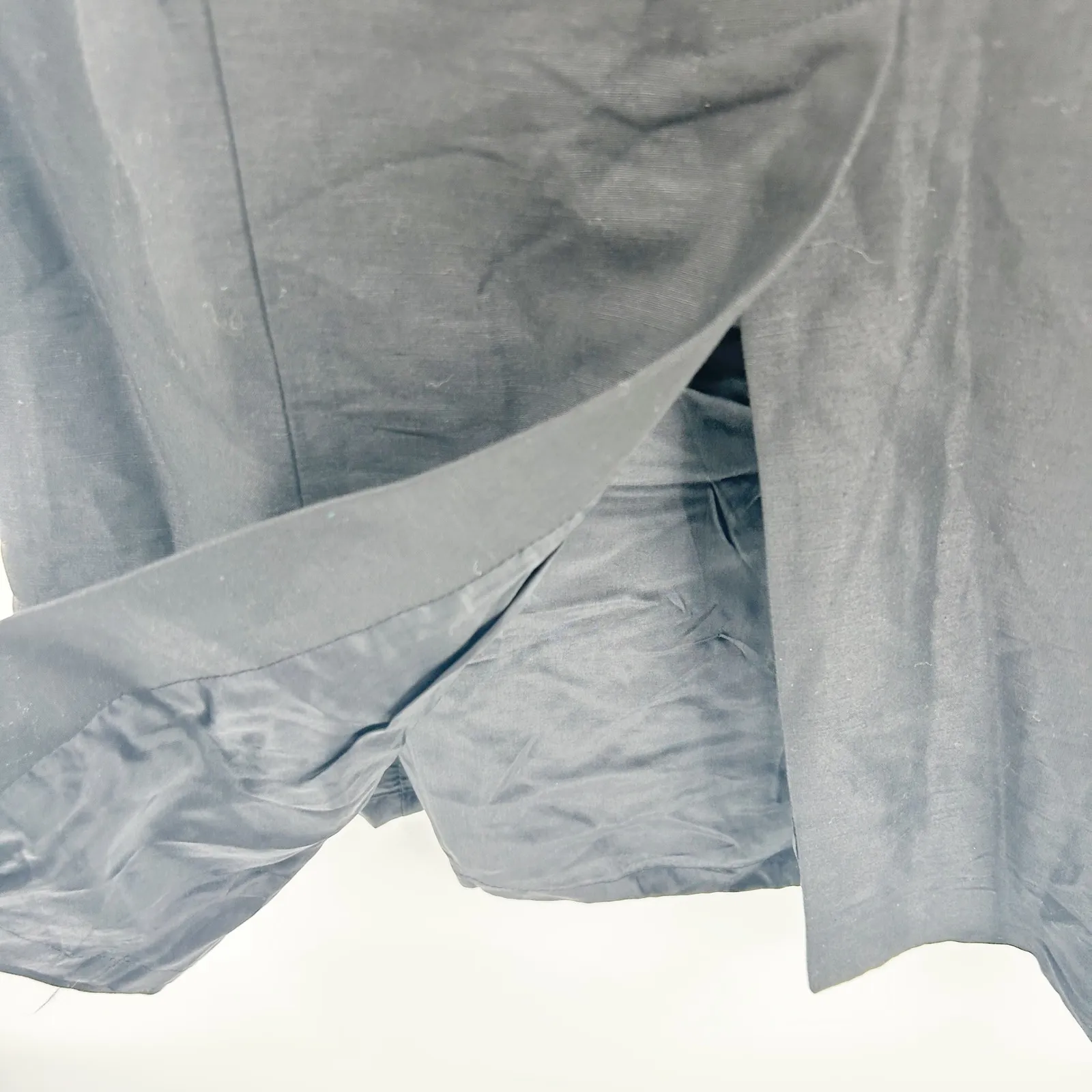 NWT Ann Taylor Womens Vintage Deadstock 90s Linen Blend Sheath‎ Dress Size 10 - Image 7