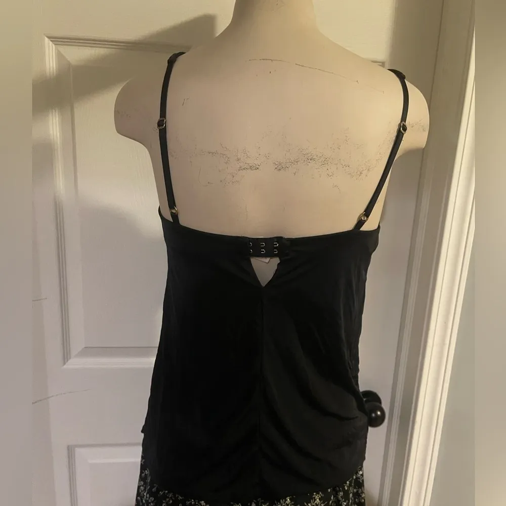 Victoria's Secret Black very sexy versatile chemise tankini tank top 36C - Image 5