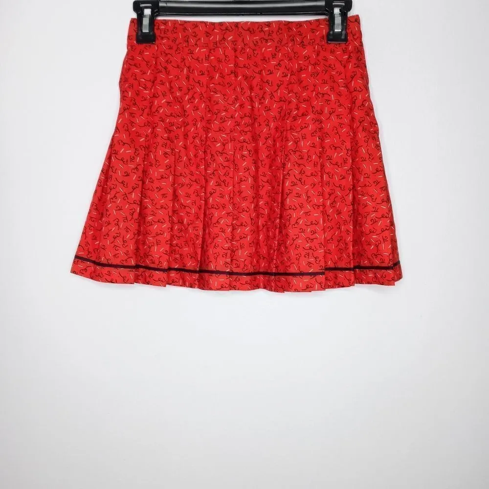 Tail Y2K mini skirt size 4 Red - Image 3