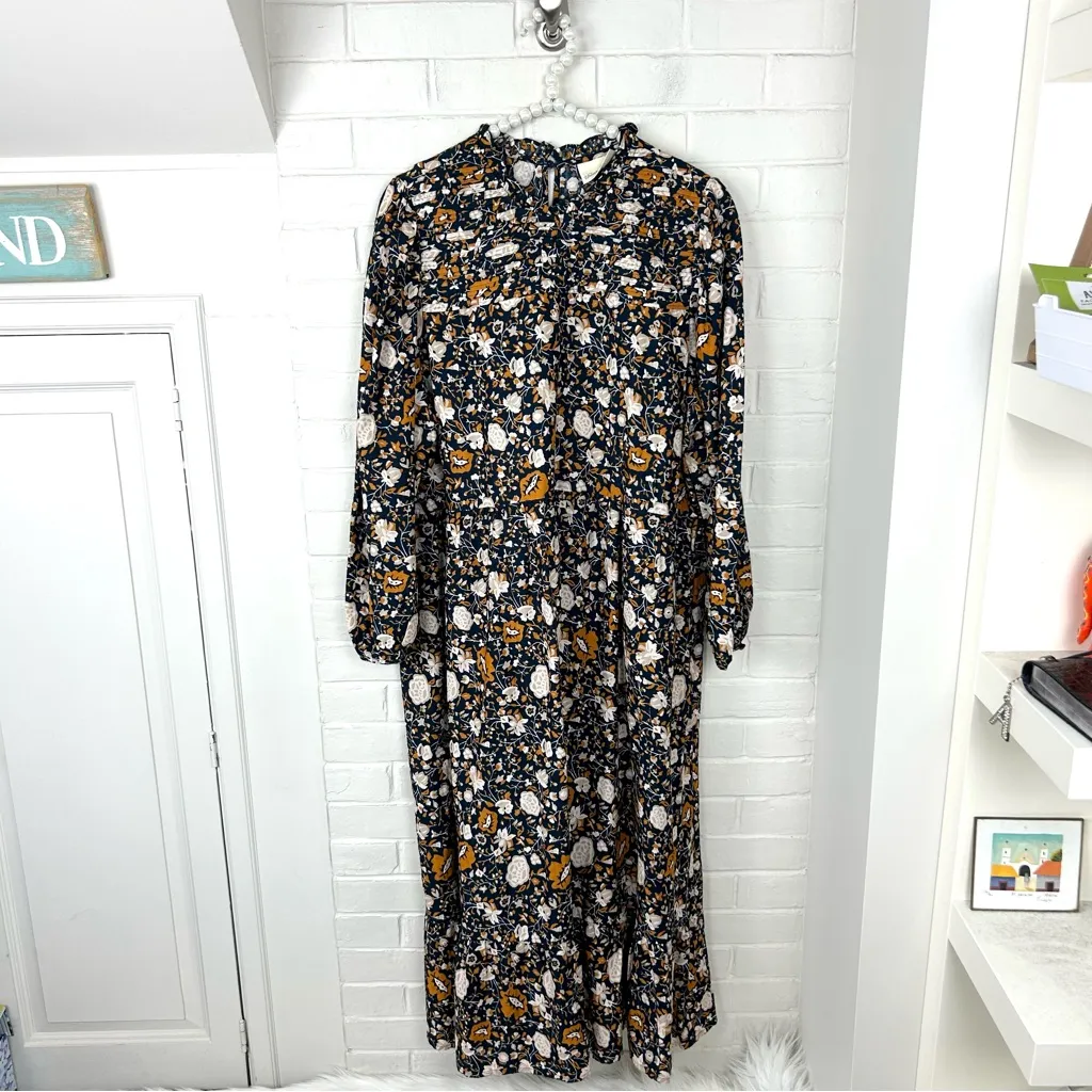 Universal Thread Boho Floral Print Midi/Maxi Dress Size XXL - Image 3
