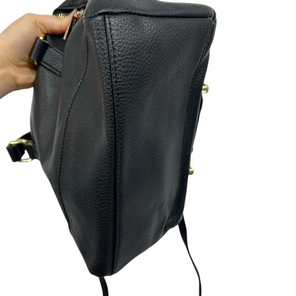 Juicy Couture Black Pebbled Satchel Bag | Gold Hardware | Y2K Classic Purse - Image 11