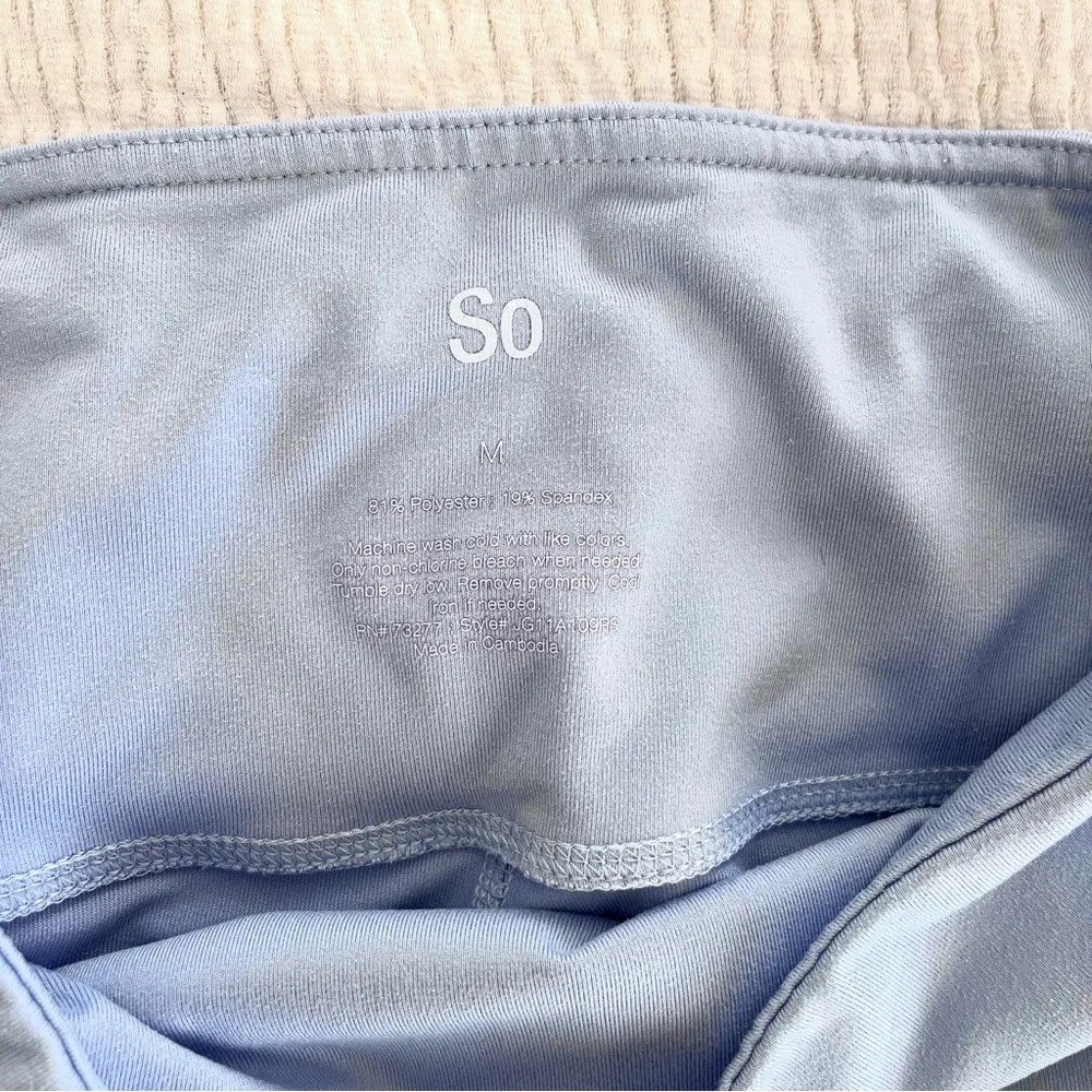 SO Light Blue High-Waisted Leggings - Image 6