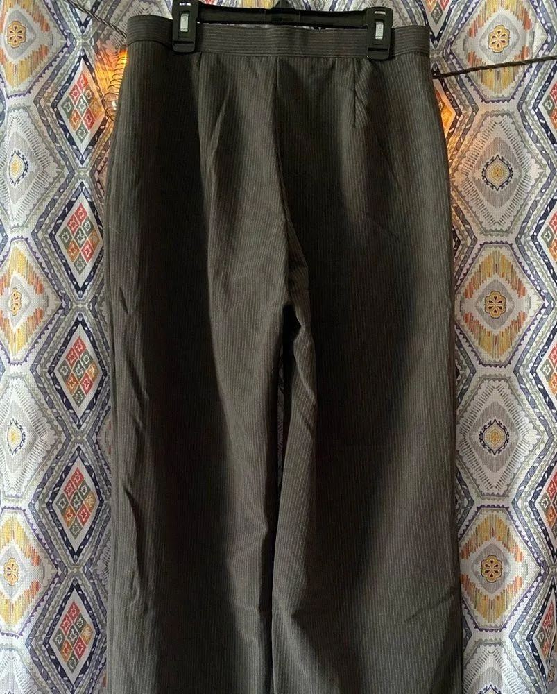 high waisted grey trousers Gray Size 6 - Image 10
