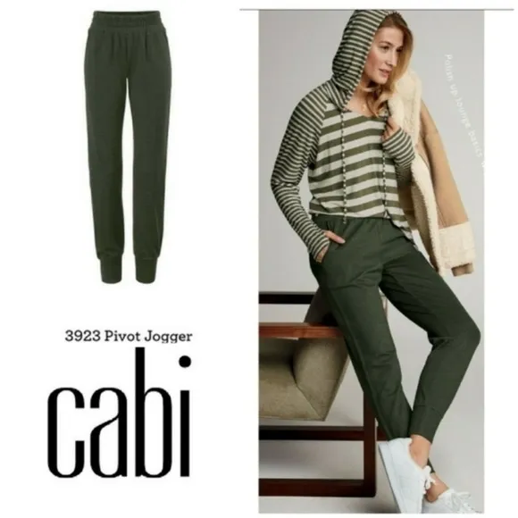 Cabi Pivot Jogger Green Small - Image 2