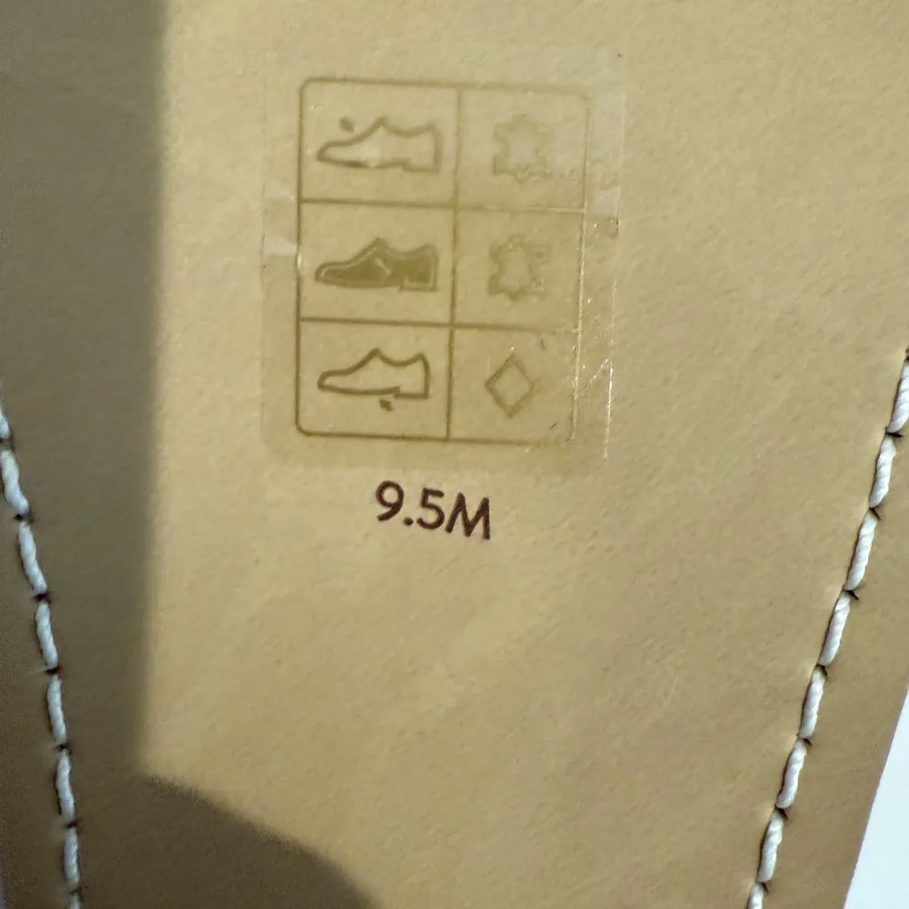 Jack Rogers Love Heart Anchor Pink Leather Slip-On Thong Sandals Pink Red 9.5 - Image 7