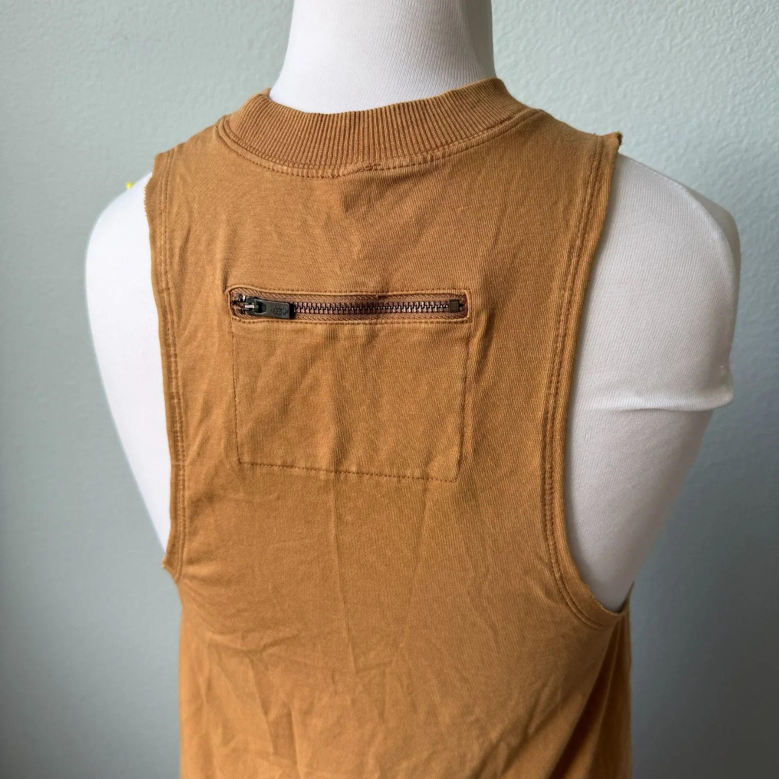 Free People Movement Hot Short Flirt Dress Size XS Brown - Image 7