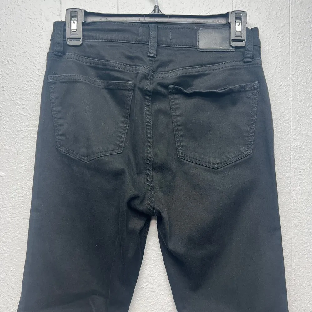 Madewell 10" High Rise Skinny Black Western Cowgirl Rodeo Jeans Womens Size 28 - Image 7