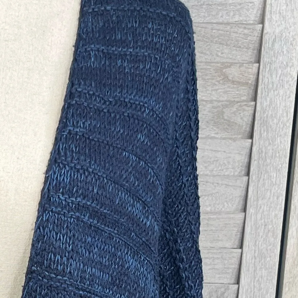 UNIVERSAL THREAD Open Front Cardigan Sweater Blue-Large - Image 3