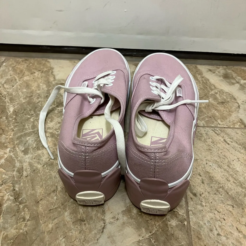 Vans Women's Pink Platform Sneakers - Image 3