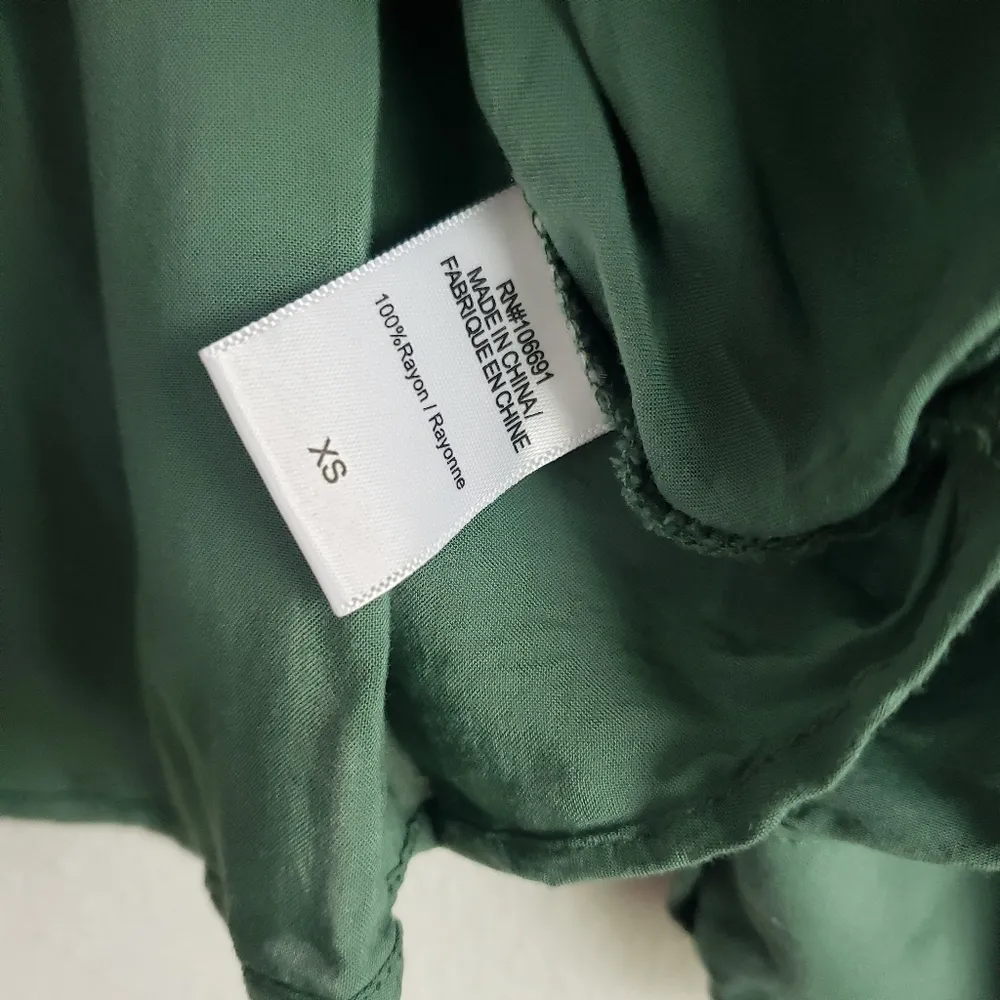 Young Fabulous & Broke Wrap Button Down Front Lomg Sleeve Blouse - Image 8