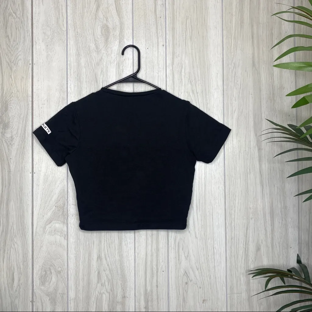 Alphalete LDB More Cropped Lifestyle Fit Tee T-Shirt size S Small - Image 3