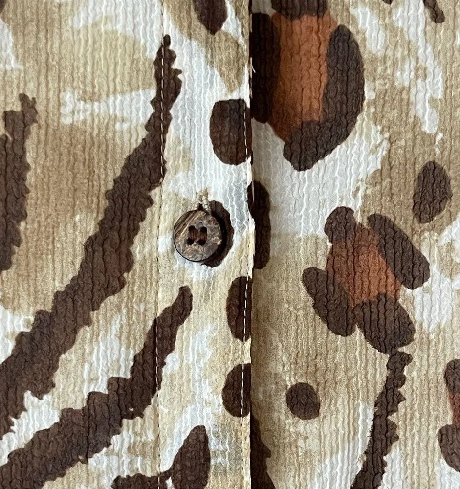 ALFRED DUNNER | Animal Print Button Down Blouse Sz 16 - Image 2